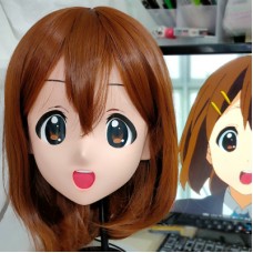 (GLA057)Customize Character'! Female/Girl Resin Full/Half Head With Lock Anime Cosplay Japanese Animego Kigurumi Mask